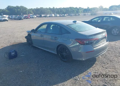 2025 Honda Civic Hybrid Sport/Sport Touring from USA, damaged, VIN 2HGFE4F87SH327236